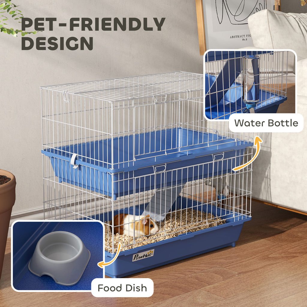 2-Tier Small Animal Cage for Guinea Pigs and Ferrets – view 9