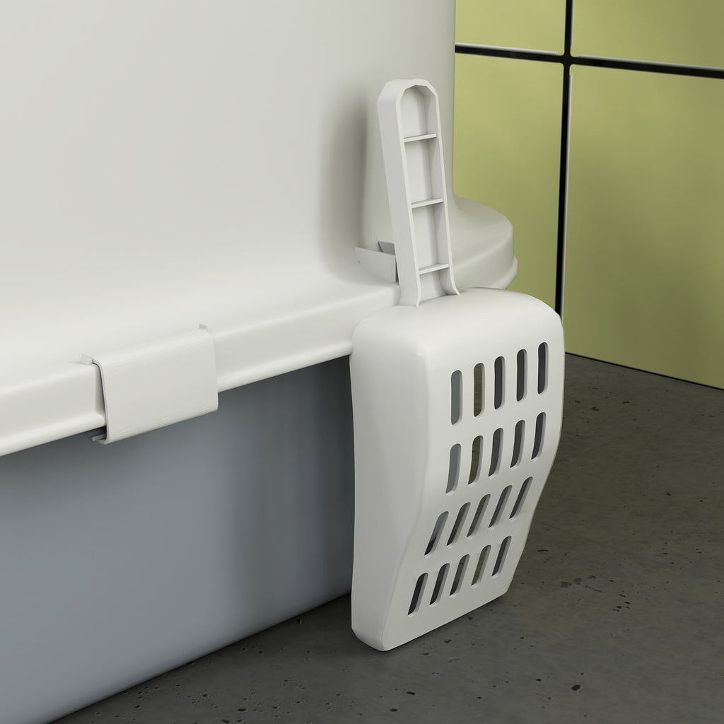Covered Cat Litter Box with Easy Clean Design and Odor Control – view 8