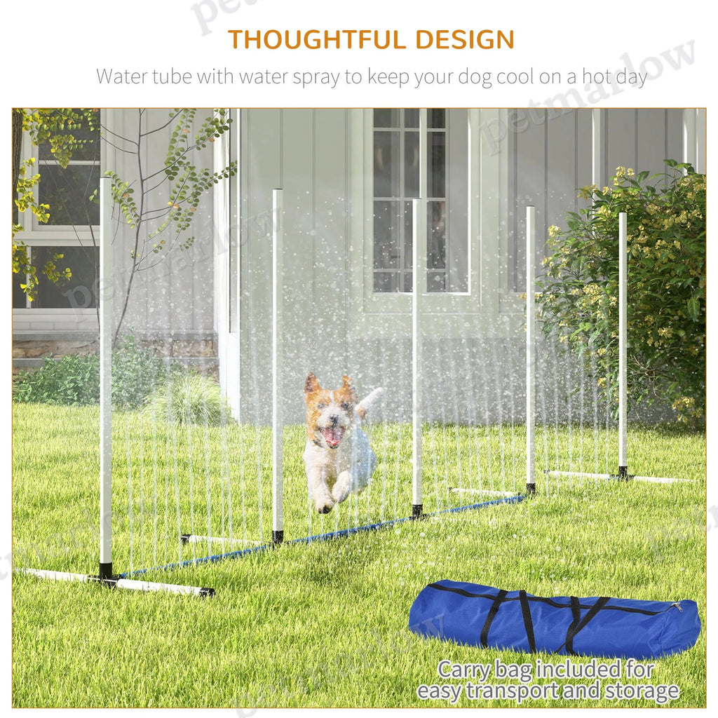 2PCs Dog Agility Kit with Weave Poles – view 4
