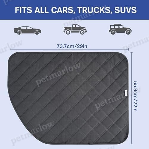 2pcs Dog Car Door Protector from Dog Scratching – view 2