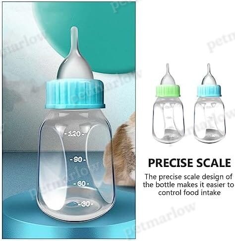 2pcs Kitten Milk Bottle Kit 120ml Puppy Feeding Bottle for Puppies Kitten – view 6