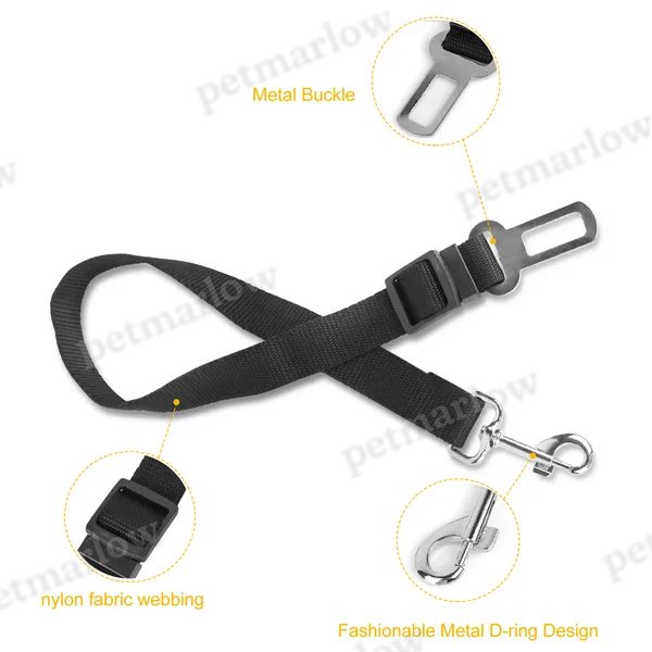 2Pcs Pet Dog Seat Belt Leash Adjustable – view 2