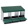 3 Compartment Chicken Nesting Box for Poultry Comfort