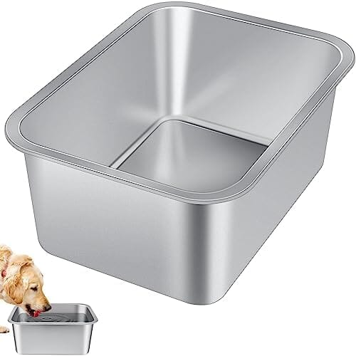 3 Gallons Extra Large Dog Water Bowl for Large Dogs