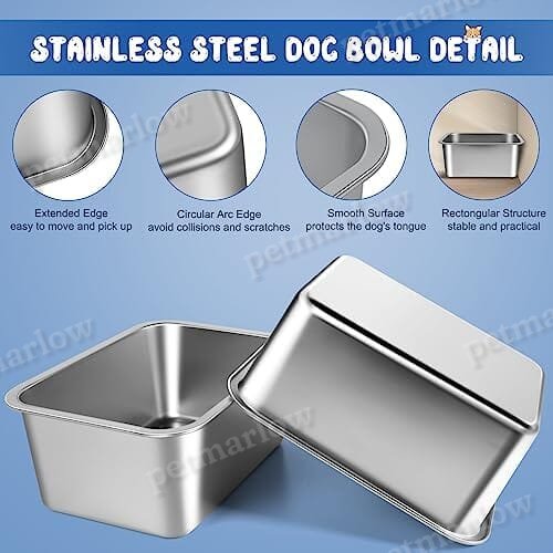 3 Gallons Extra Large Dog Water Bowl for Large Dogs – view 4