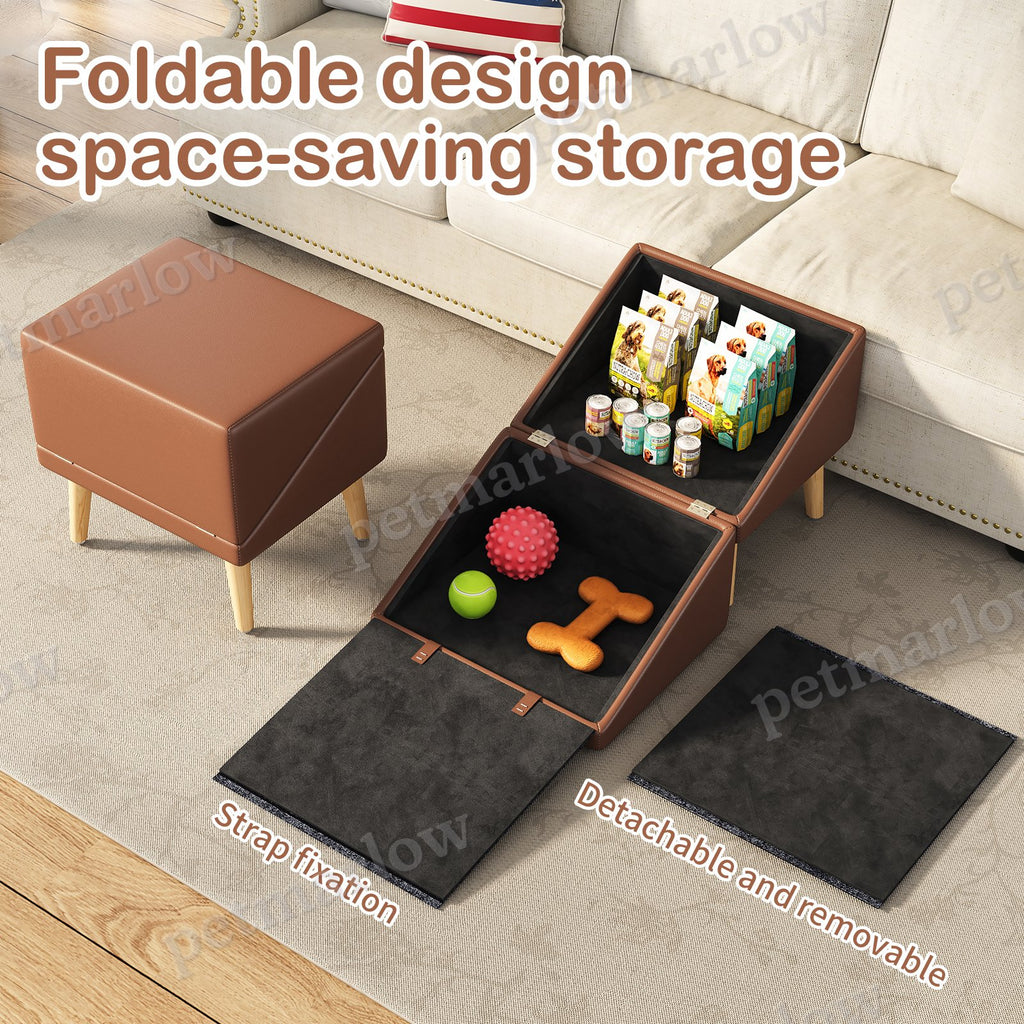 3-in-1 Dog Ramp with Hidden Storage for Senior Pets – view 4