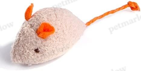 3 Pack Cat Toy Interactive Toy Plush Mouse Shaped Toy – view 3