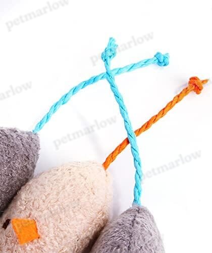 3 Pack Cat Toy Interactive Toy Plush Mouse Shaped Toy – view 4