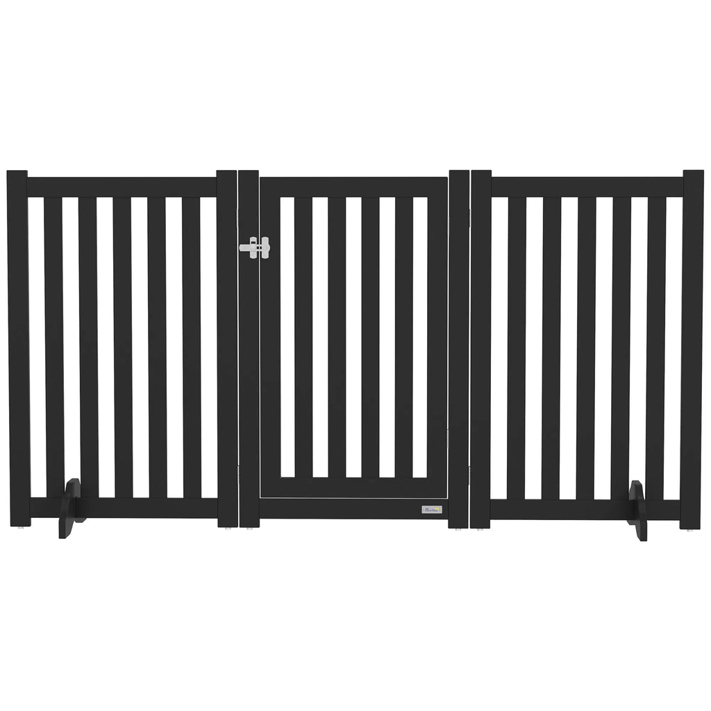 3-Panel Foldable Dog Gate for Medium Dogs