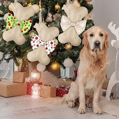 3 Pcs Christmas Pet Dog Stockings – view 3
