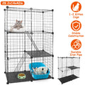 3 Tier Cat House for Play and Rest – Black