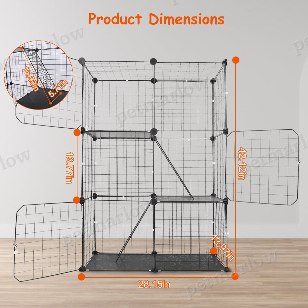 3 Tier Cat House for Play and Rest – view 5