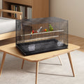 30 Inch Bird Cage for Parakeets and Small Birds – Black