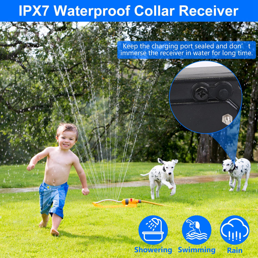 Wireless Electric Dog Fence System for Training and Containment – view 13