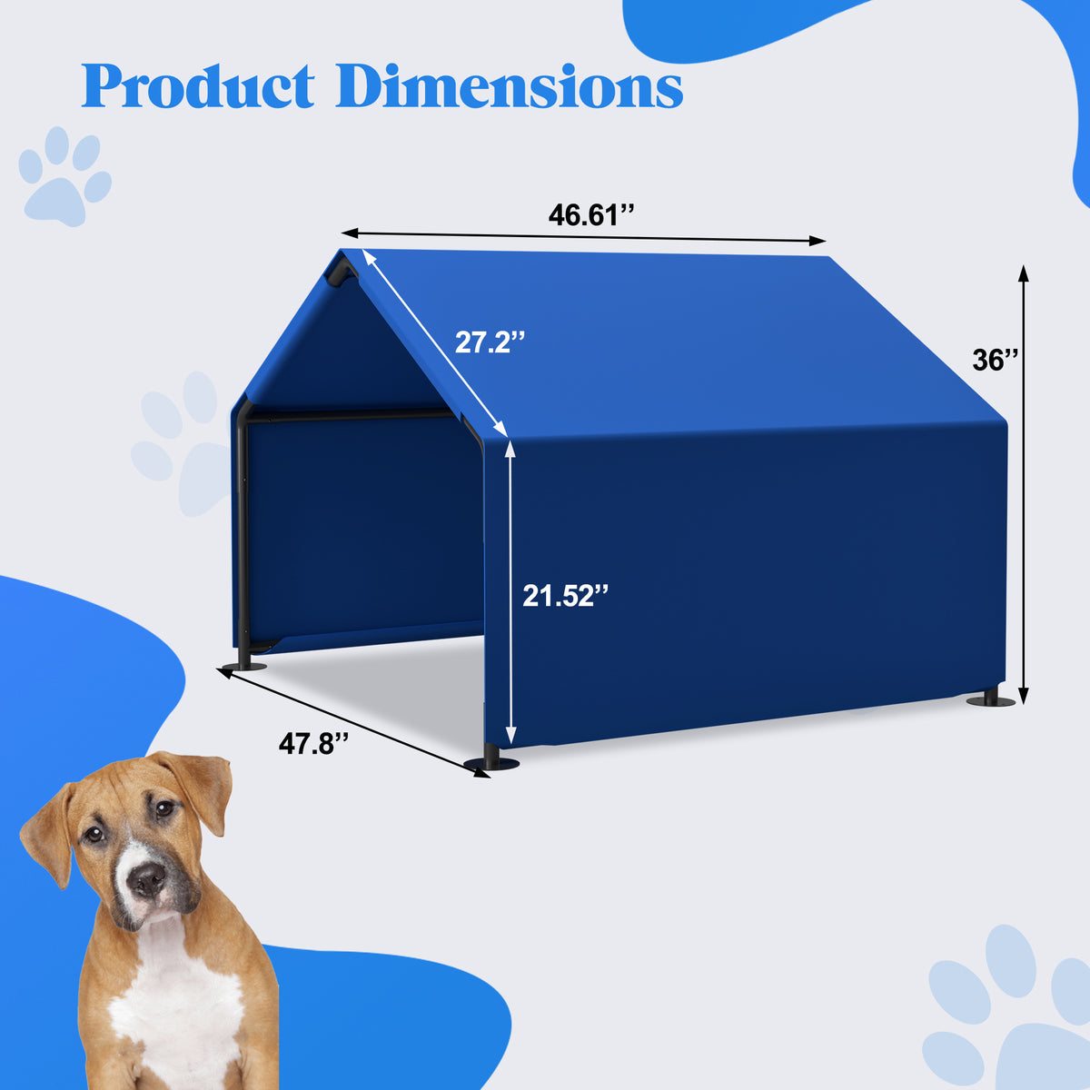 Dog Shade Shelter Tent for Outdoor Protection – view 10