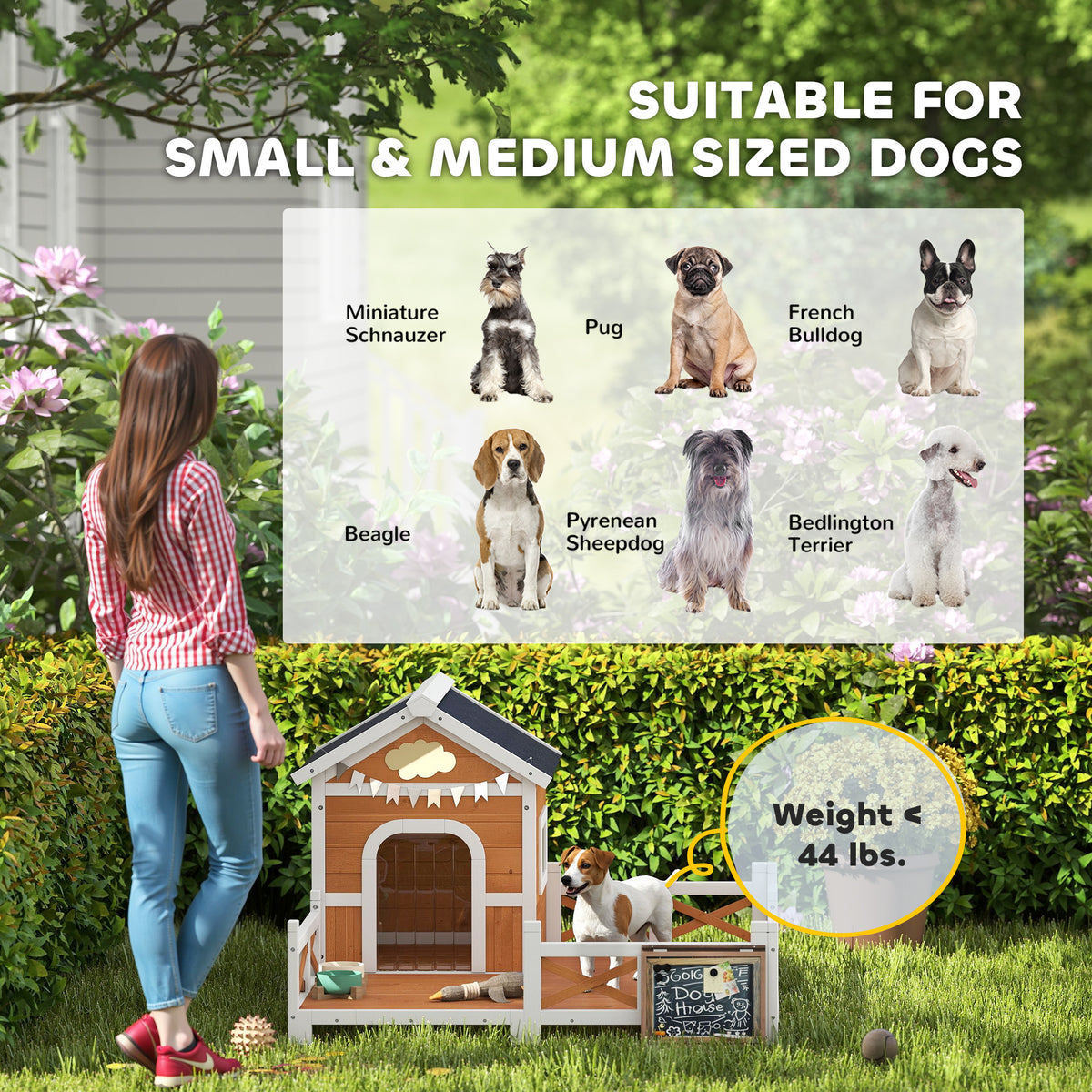 Outdoor Wooden Dog House – view 9