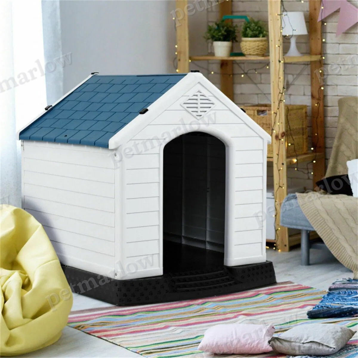 33.5" Dog House of Plastic.pet house – view 3
