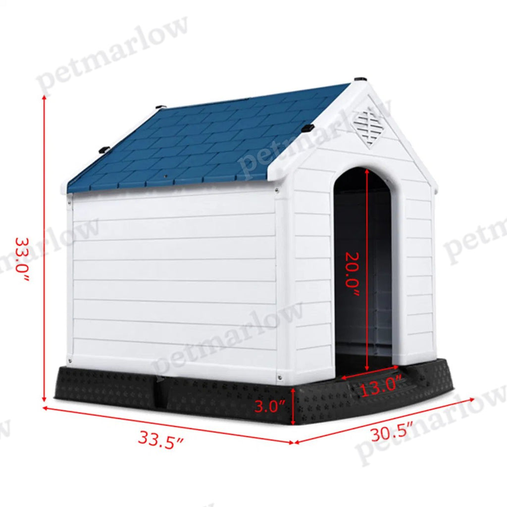 33.5" Dog House of Plastic.pet house – view 5