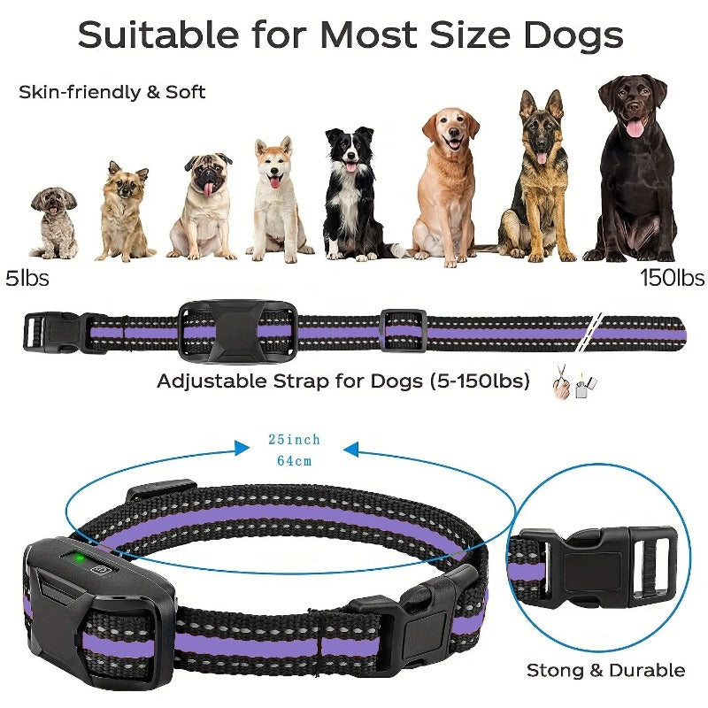 3300Ft Dog Shock Collar With Rechargeable Remote Waterproof E Collar with Beep Vibration – view 8