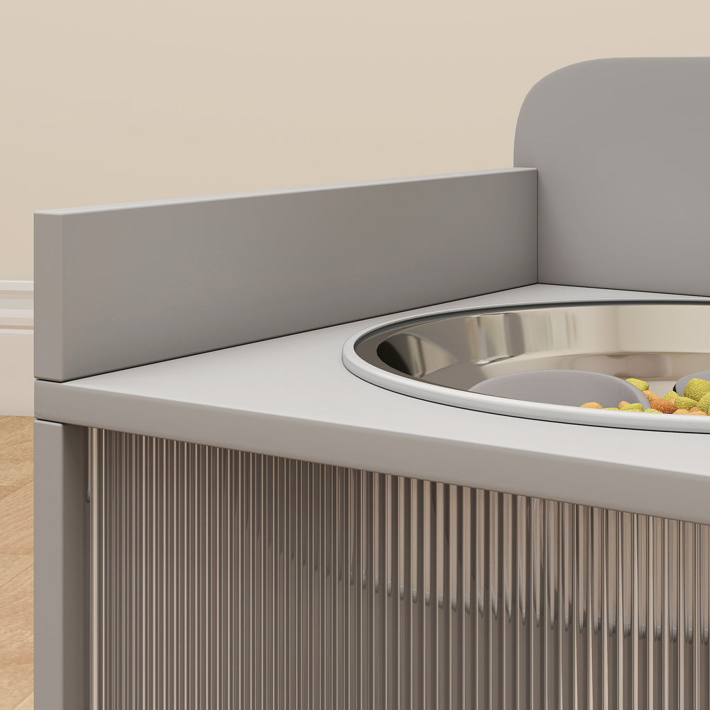 Elevated Dog Bowls with Storage for Large Dogs – view 9