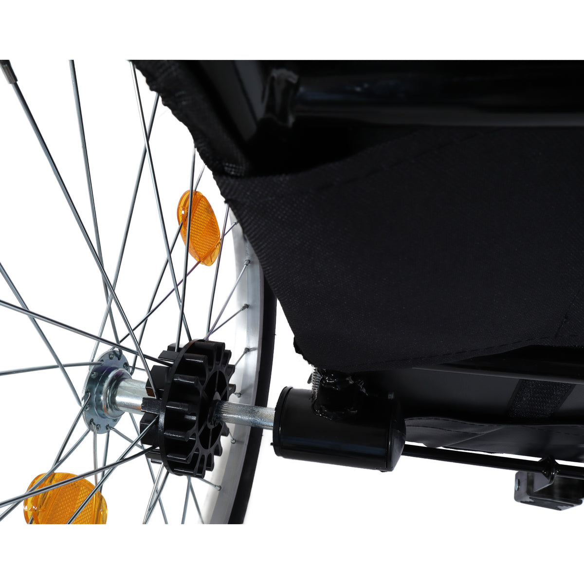 2-in-1 Bike Trailer & Push Cart for Pets – view 13