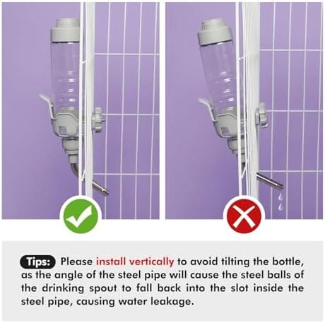 34oz Auto Feeding Crate Water Bottle for Pets – view 8