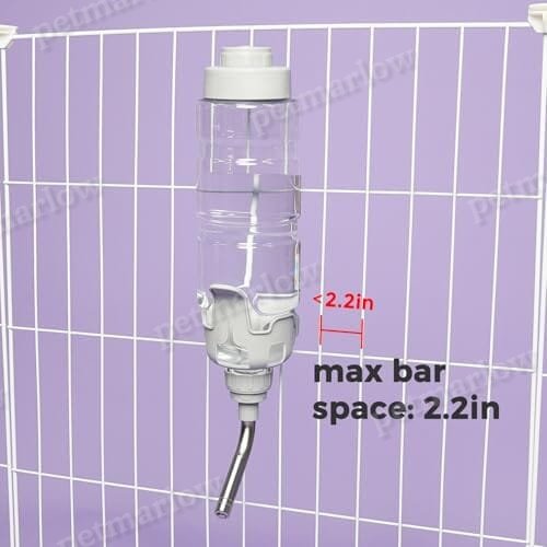 34oz Auto Feeding Crate Water Bottle for Pets – view 5