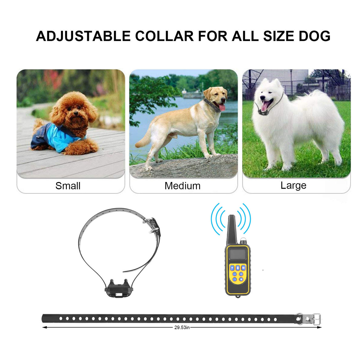 Dog Training Collar with Remote Control for Effective Training – view 9