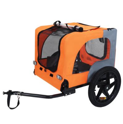 Collapsible Pet Bike Trailer with All-Terrain Wheels – view 13