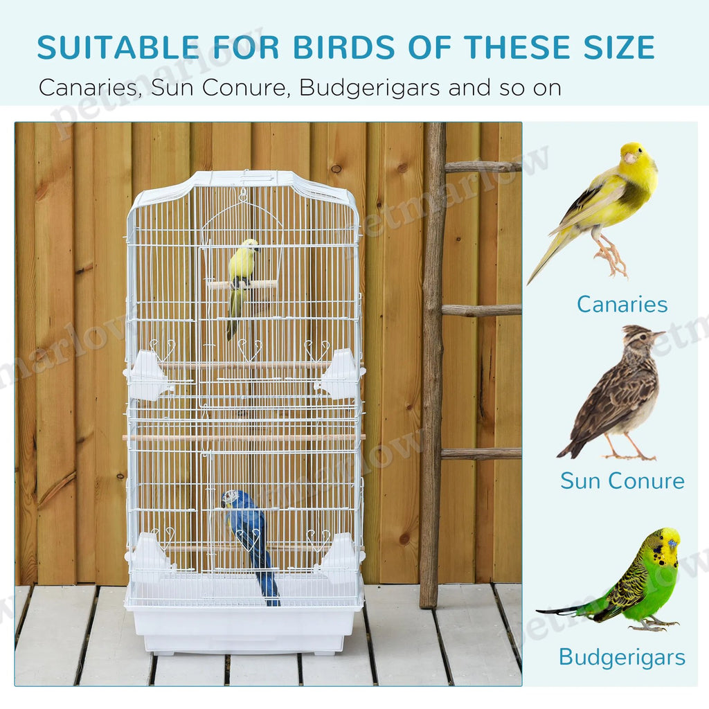 36" Bird Cage for Small Birds with Easy Access – view 6