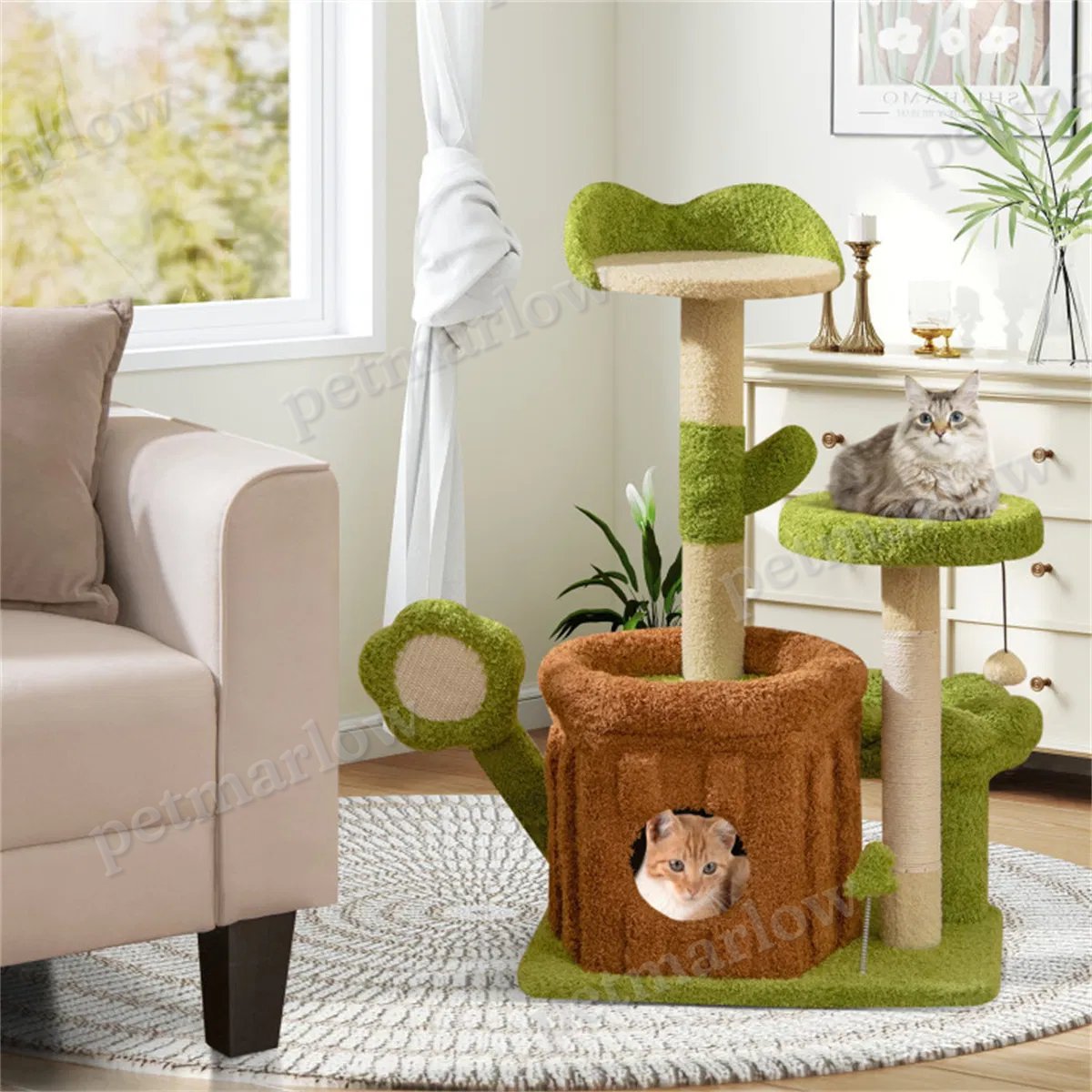 Jungle Theme Cat Tree – view 3