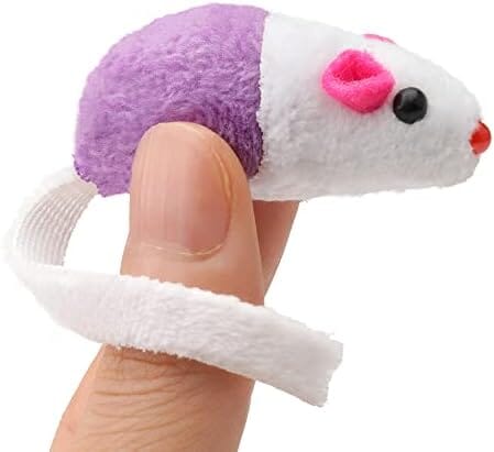 36 Pack 1.8 Inch Small Interactive Cat Toys Mice with Catnip – view 8