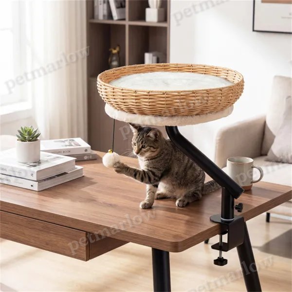 360° Rotatable Desktop Cat Bed Perch – view 4