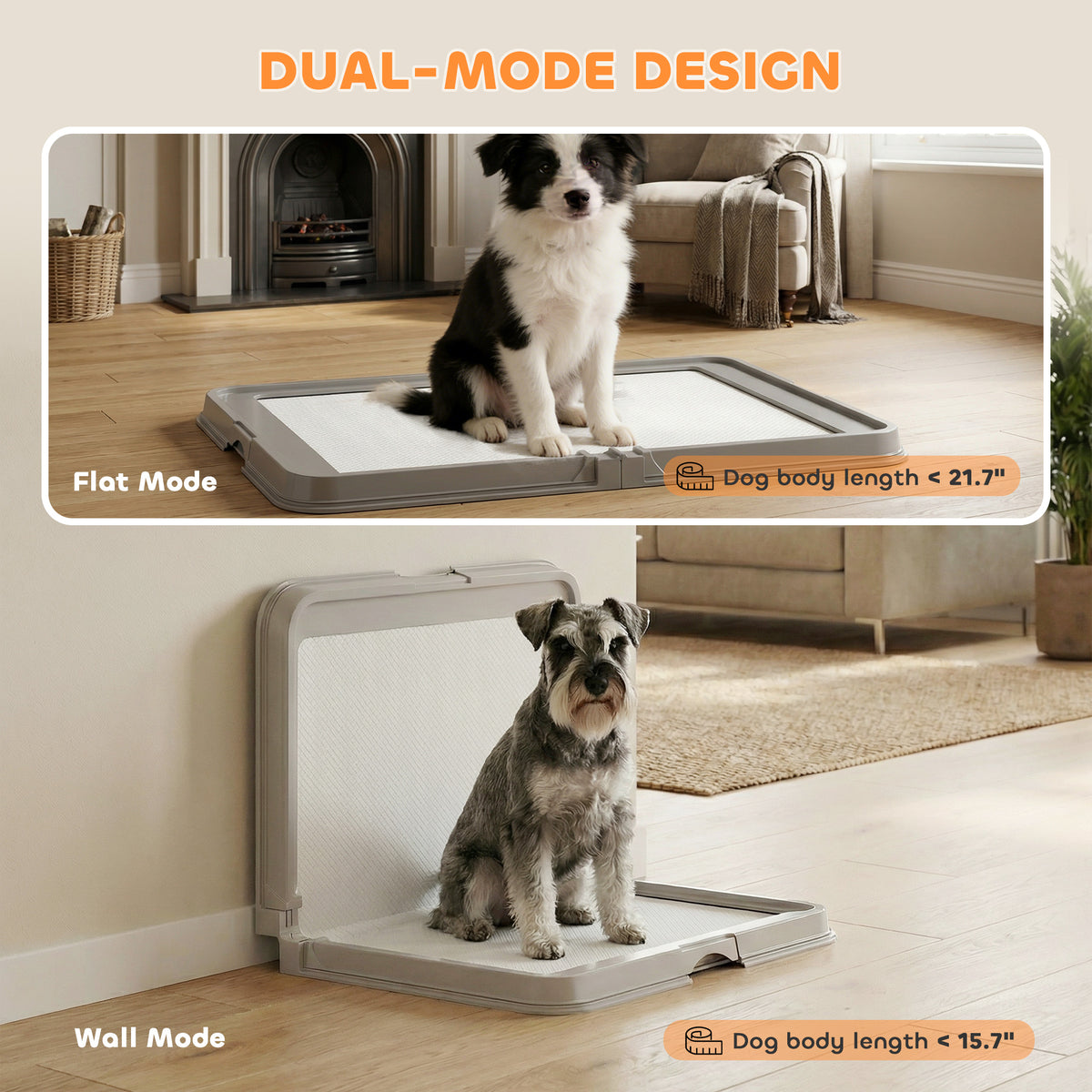 Foldable Dog Litter Box with 3 Disposable Pads – view 9