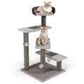 37" Tall Cat Stairs with Scratching Mats – view 2