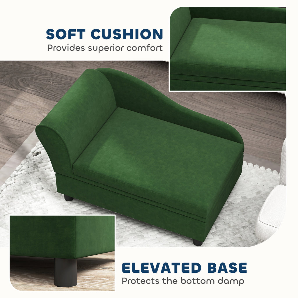 Pet Sofa Bed Couch with Storage for Cats and Small Dogs – view 9