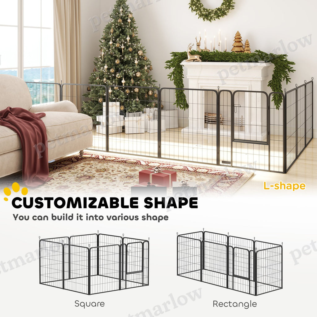 Heavy Duty Dog Playpen for Indoor and Outdoor Use – view 5