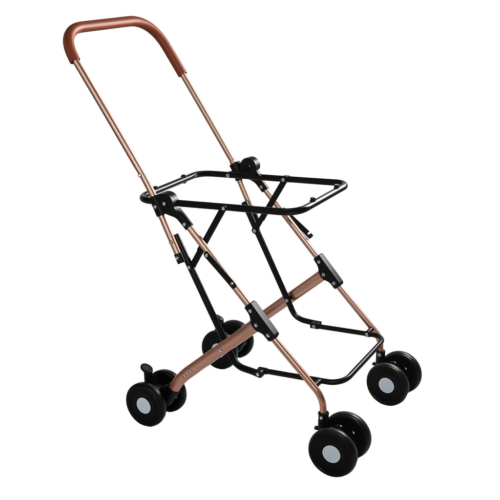 Double Pet Stroller for Dogs and Cats with Convertible Carrier – view 13