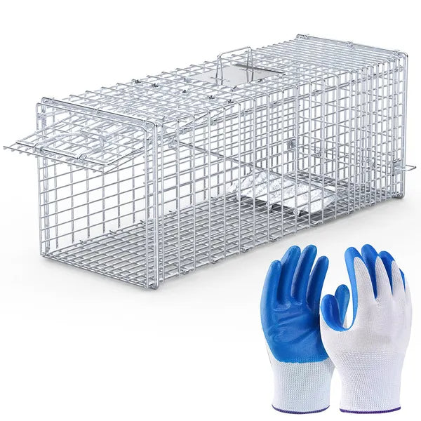 Live Animal Trap Cage for Cats and Small Animals – view 12