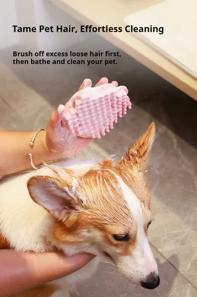 Pet Rubber Bath Massage Comb – view 8