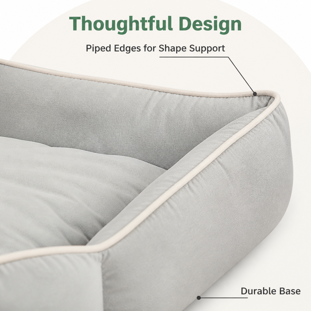 Petmarlow All-Season Plush Donut Pet Bed – view 10