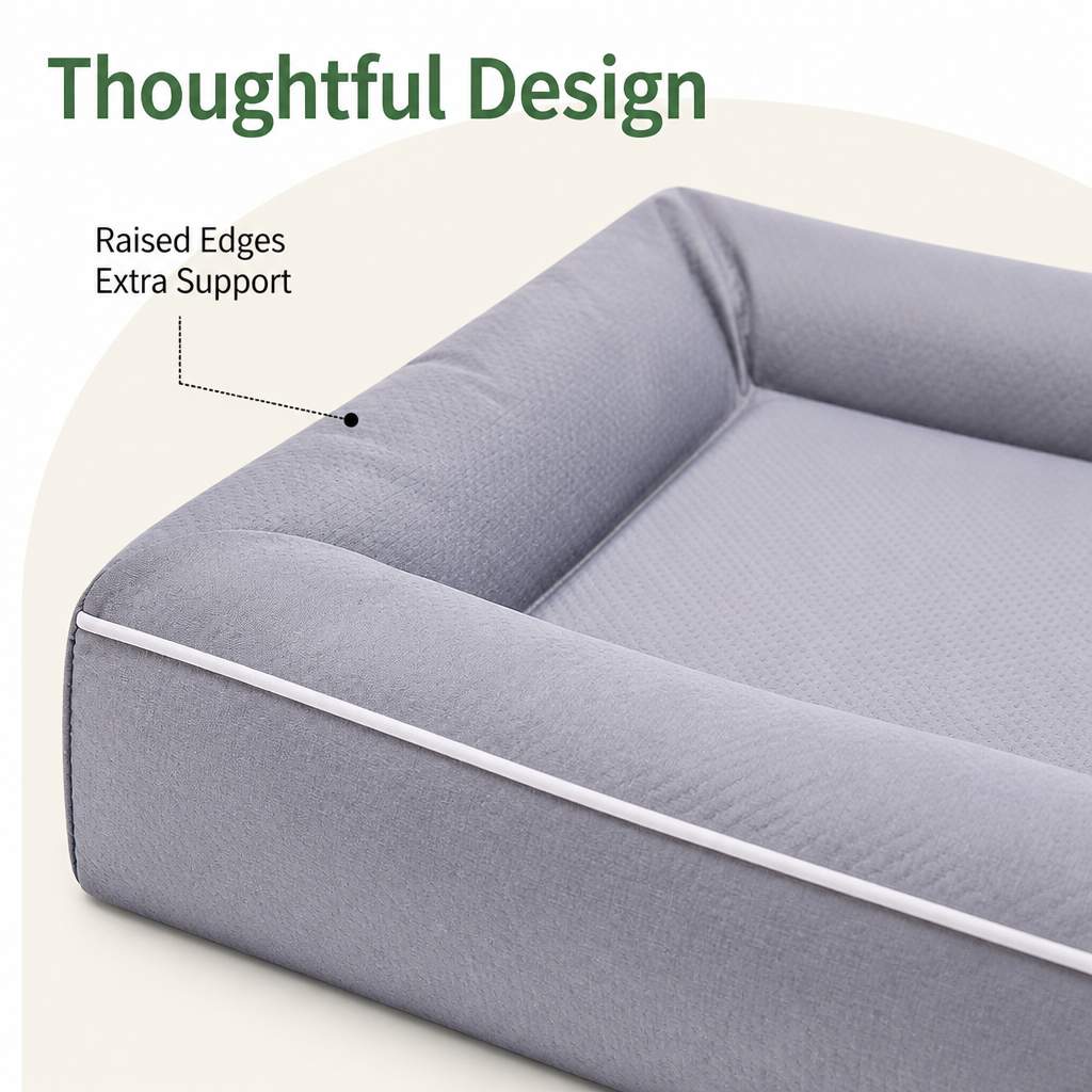 Petmarlow All-Season Polyester & Non-Slip Dog Bed – view 8