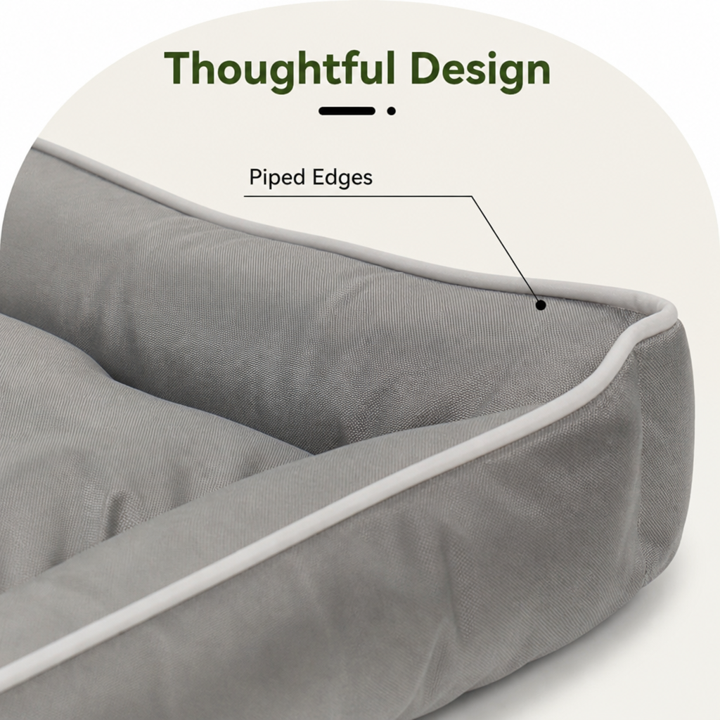 Petmarlow Chew-Resistant 600D Oxford Dog Bed – view 8