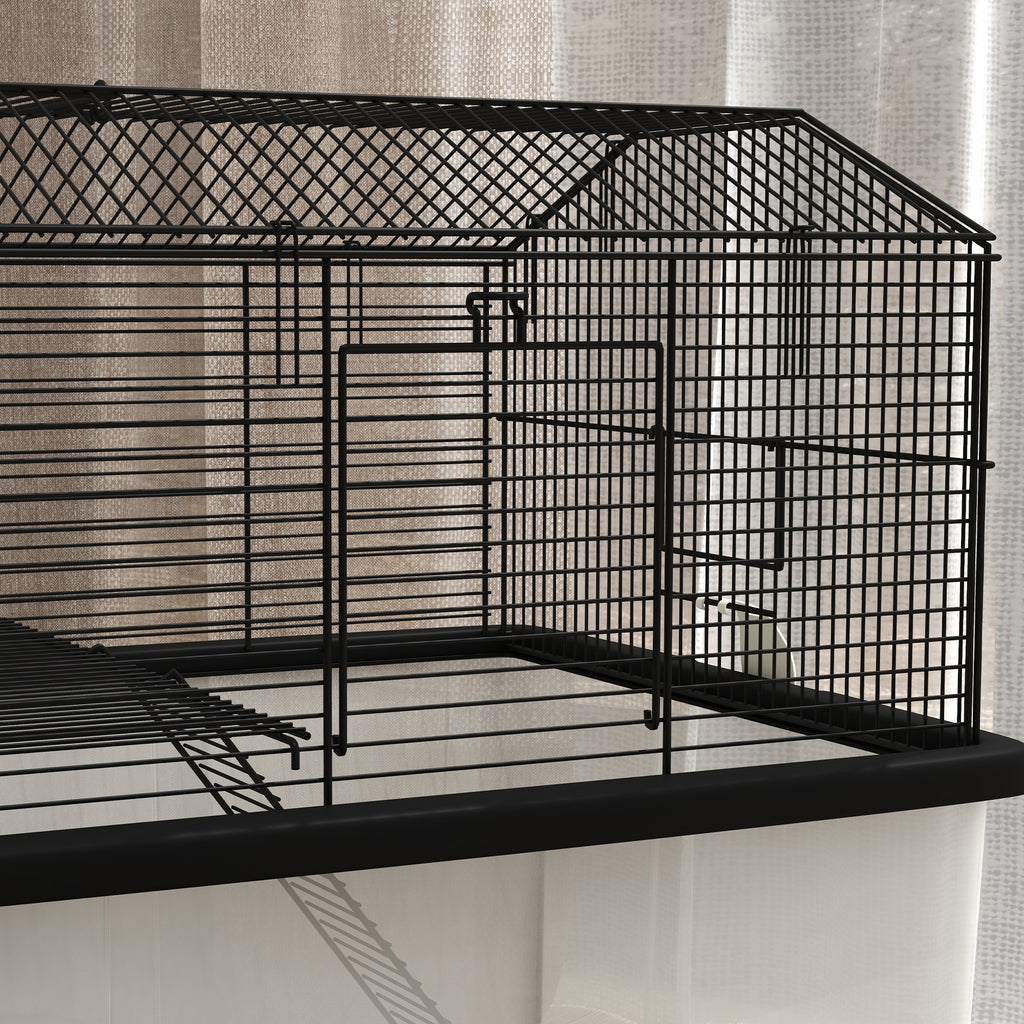 2-Tier Hamster Cage with Deep Base and Accessories – view 8
