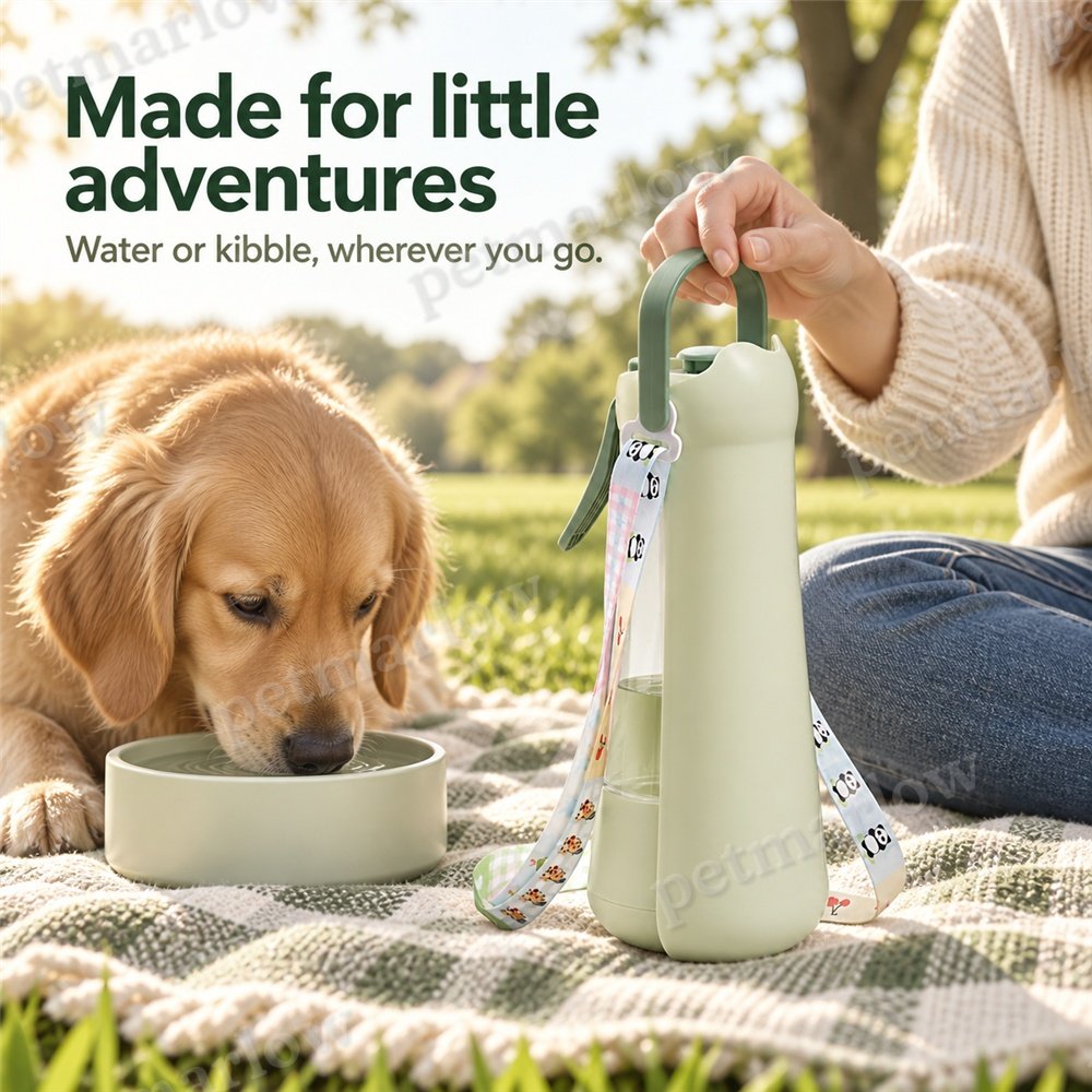 3in1 Dog Water Bottle with Mist Sprayer – view 5