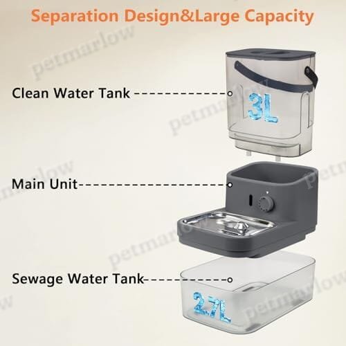 3L/102oz Ultra Silent Smart Pet Water Fountain – view 2