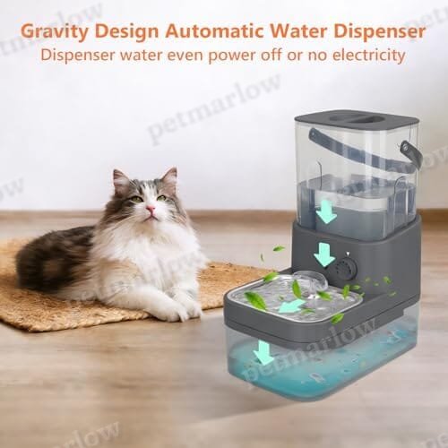 3L/102oz Ultra Silent Smart Pet Water Fountain – view 3