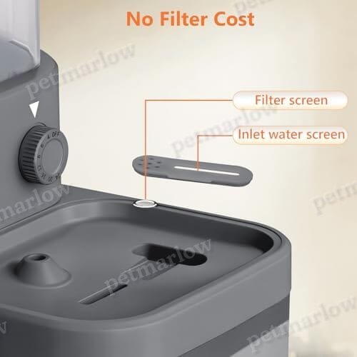 3L/102oz Ultra Silent Smart Pet Water Fountain – view 6