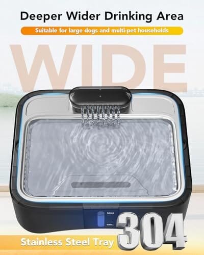4 Heights Adjustable Pet Fountain for All Dog Sizes – view 8
