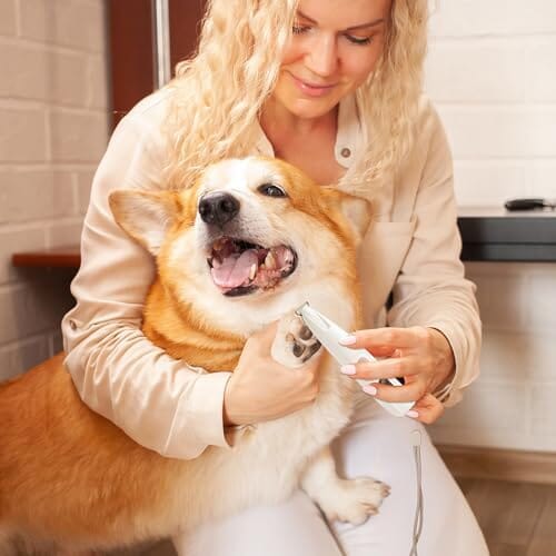 4 in 1 Electric Cordless Dog Paw Trimmer with Nail Grinder – view 9